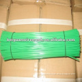 plastic PVC coated iron wire for woven wire mesh or construction use dark blue color